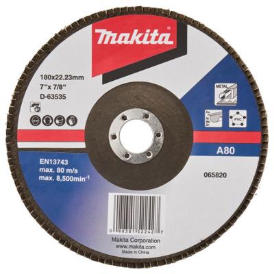 Makita Accessoires Lamellenschuurschijf 180mm A80 - D-63535-10 D-63535-10