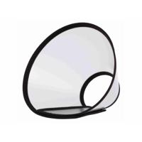 Trixie beschermkraag met klittenband kunststof transparant - thumbnail