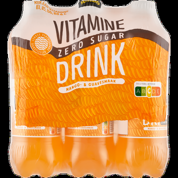 Jumbo Vitamine Drink Zero Sugar Mango & Guavesmaak 6 x 500ML