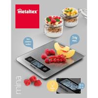 Metaltex kitchen helpers mina digitale keukenweegschaal rvs - thumbnail