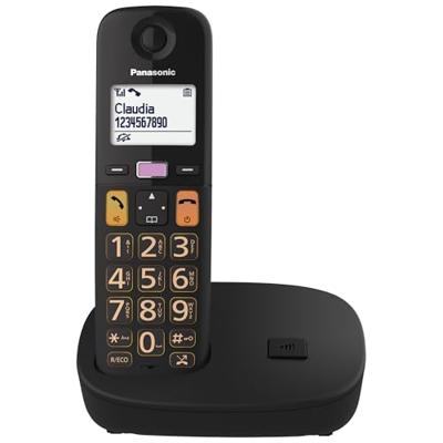 Panasonic KX-TGU112EXB Huistelefoon Zwart