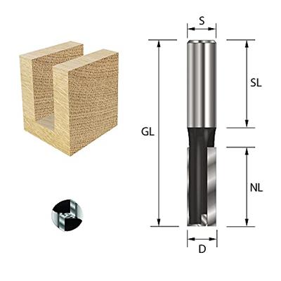 ENT Groeffrees HM 4x12x58mm, Kolf 12mm - 7910504 ENT Groeffrees HM 4x12x58mm, Kolf 12mm - 7910504