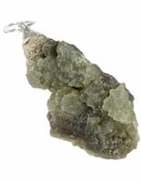 Prehniet Gekristalliseerd Edelsteen Hanger - thumbnail