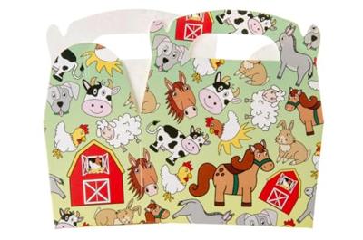 LG-Imports Uitdeelbox boerderijdieren, 12st.