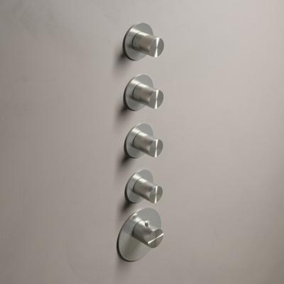 Hotbath Archie High Flow Thermostaat Met 4 Stopkranen RVS 316 ARHF014IX Hotbath Archie High Flow Thermostaat Met 4 Stopkranen RVS 316 ARHF014IX