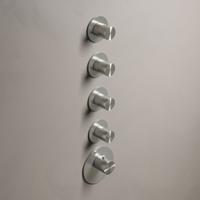 Hotbath Archie High Flow Thermostaat Met 4 Stopkranen RVS 316 ARHF014IX - thumbnail