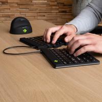 R-Go Tools Ergonomisch toetsenbord R-Go Split Break met pauzesoftware, gesplitst toetsenbord, QWERTY (US), Bluetooth, zwart - thumbnail
