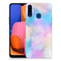 Smartphone hoesje Samsung Galaxy A20s Watercolor Light - thumbnail