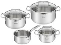 Tefal G719S7 Duetto 4-delige kookset Pan Grijs - thumbnail