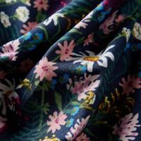 Kinderjurk met lange mouwen 104 donkerblauw - thumbnail