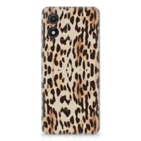 Motorola Moto E13 | TPU Hoesje | Leopard - thumbnail