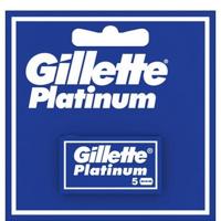 Gillette Gillette Platinum scheermesjes - 5st - thumbnail