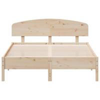 Bedframe zonder matras massief grenenhout 120x200 cm - thumbnail