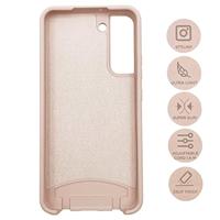 Høyde - Samsung Galaxy S22 Plus - Telefoonhoes met koord - Roze - thumbnail