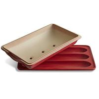 Emile Henry Broodbakvorm Baguettes - Grand Cru - 39 x 24 cm - thumbnail