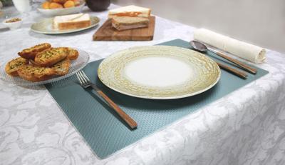 Wicotex placemat honey groen Wicotex placemat honey groen