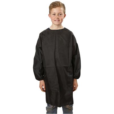 Schildersjas, L: 81 cm, afm 7-12 jaar, zwart, 1 stuk Schildersjas, L: 81 cm, afm 7-12 jaar, zwart, 1 stuk