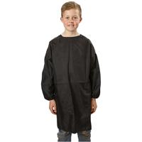 Schildersjas, L: 81 cm, afm 7-12 jaar, zwart, 1 stuk - thumbnail