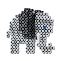 Hama Strijkkralen circus 2000 stuks multicolor - thumbnail