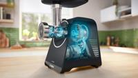 Maalmachine BOSCH MFWS430B Zwart Grijs 1900 W - thumbnail