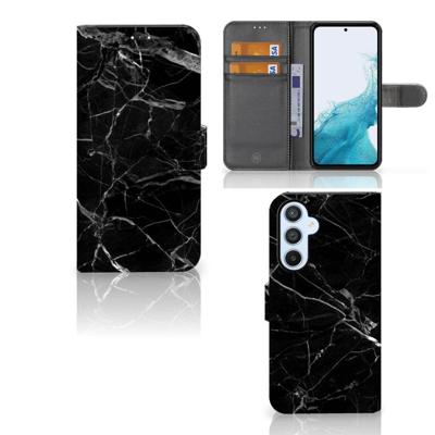 Samsung Galaxy A54 5G | Bookcase | Marmer Zwart - Origineel Cadeau Vader