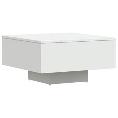 VidaXL Salontafel 60x60x31,5 cm bewerkt hout wit VidaXL Salontafel 60x60x31,5 cm bewerkt hout wit