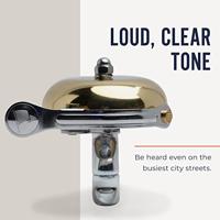 THOUSAND Bicycle bell - brass - thumbnail