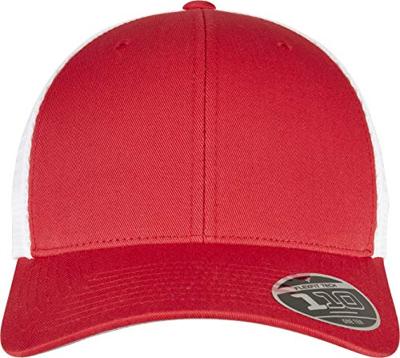 Flexfit FX110MT 110 Mesh 2-Tone Cap - Red/White - One Size