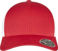Flexfit FX110MT 110 Mesh 2-Tone Cap - Red/White - One Size - thumbnail
