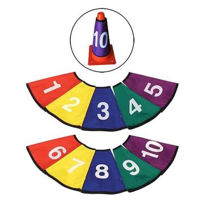 SET 10 NUMBENET COVER FOR PVC MARKER CONE