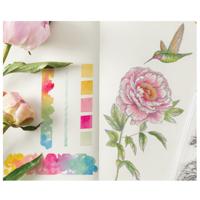 Sizzix • clear stamp set 7pcs flowers and creatures by willow wolfe - thumbnail