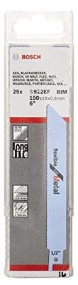 Bosch Accessoires Reciprozaagblad S 922 EF Flexible for Metal 25st - 2608657551 - thumbnail