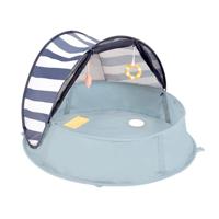 anti-UV UPF50+ pop-up tent Aquani BABYMOOV blauw wit grijs - thumbnail