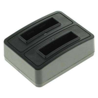 Duo oplader voor 2 camera accu's Fuji NP-50