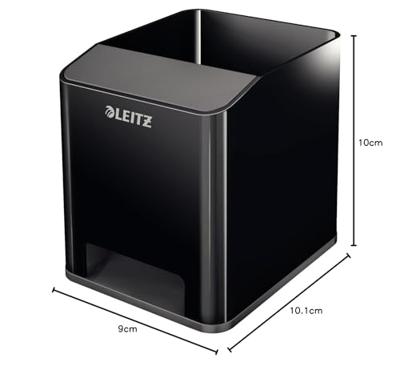 Leitz Dual Black pennenbakje zwart