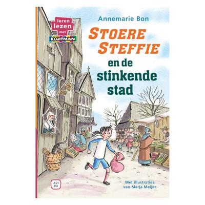 Uitgeverij Kluitman Stoere steffie en de stinkende stad - avi-e4 Uitgeverij Kluitman Stoere steffie en de stinkende stad - avi-e4
