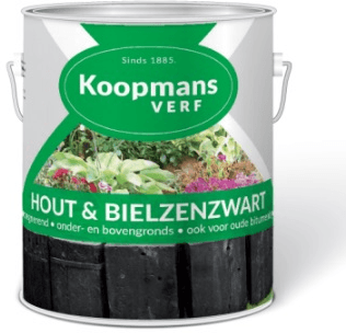 Koopmans Hout & Bielzenzwart 2,5 liter