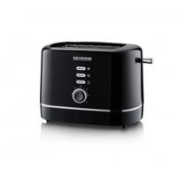 Severin AT4321 Broodrooster Zwart/RVS - thumbnail