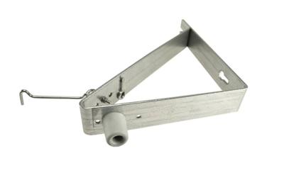 GB deuropvangbeugel haaks 275x250x330 50x4.0 zm skinverp etiket | 1 stuk - 17274645