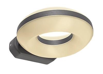 Deko Light Muscae 731081 LED-wandlamp LED vast ingebouwd Energielabel: G (A - G) 13.1 W LED Donkergrijs