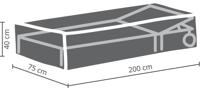 Winza Outdoor Covers Ligbedhoes Antraciet 200cm - thumbnail