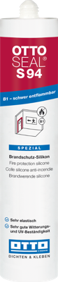 Ottoseal S94 brandwerende siliconenkit 310ml - Grijs C02
