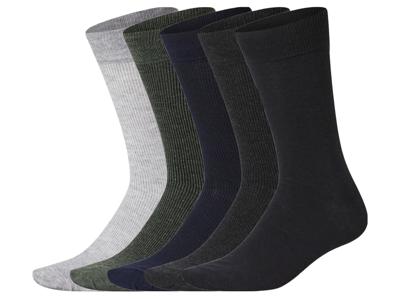 esmara 5 Paar sokken (groen/grijs/zwart/navy, 43-46) esmara 5 Paar sokken (groen/grijs/zwart/navy, 43-46)