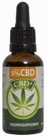 Jacob Hooy CBD+ Olie 5% - thumbnail