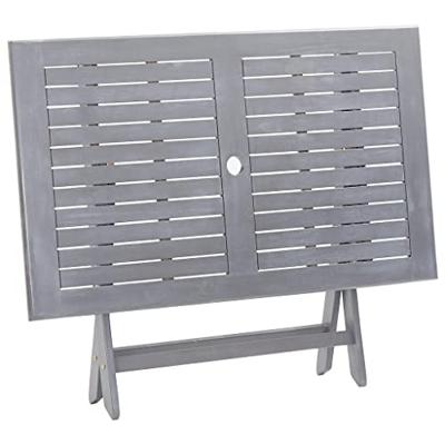 Tuintafel inklapbaar 120x70x75 cm massief acaciahout