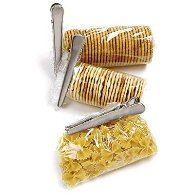 RIYAN 10 Stuks Rvs Voedsel Opslag Zak Afdichting Machine Afdichtingstang Keuken Huishoudelijke Tang Tool