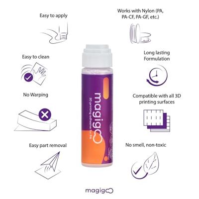Magigoo Magigoo lijmstift voor PA filamenten 50 ml Sonstiges 3D Drucker Zubehör M3PEN-PA Magigoo Magigoo lijmstift voor PA filamenten 50 ml Sonstiges 3D Drucker Zubehör M3PEN-PA