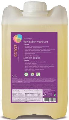 Sonett Wasmiddel Vloeibaar Lavendel 5L Sonett Wasmiddel Vloeibaar Lavendel 5L