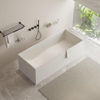 Ligbad Vrijstaand Ideavit Solidstar 170x72x55 cm Solid Surface Mat Wit Ideavit Ligbad Vrijstaand Ideavit Solidstar 170x72x55 cm Solid Surface Mat Wit Ideavit