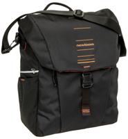 Enkele fietstas New Looxs Vigo Single - 20 liter - 30 x 19 x 40 cm - Black-Orange - thumbnail